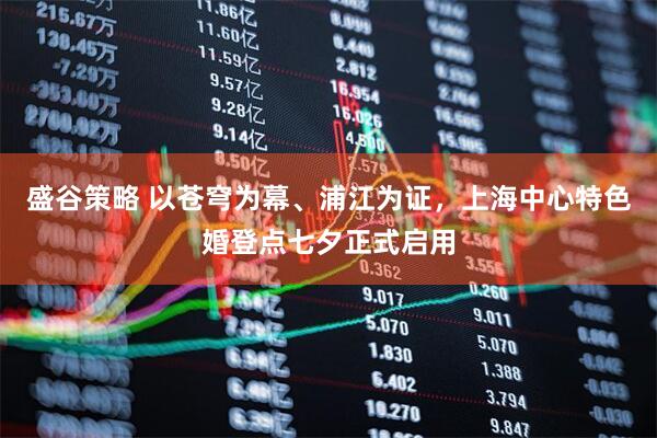 盛谷策略 以苍穹为幕、浦江为证，上海中心特色婚登点七夕正式启用